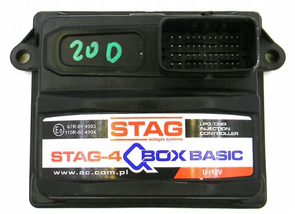 STAG-4 Q BOX BASIC KOMPUTER STEROWNIK GAZU LPG